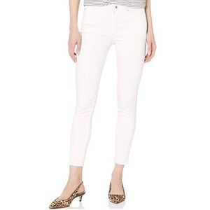 ELLA MOSS Jeans‎ Womens White High-Rise Slim-Straight Ankle